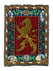 Scottish Lion Tapestry Blanket