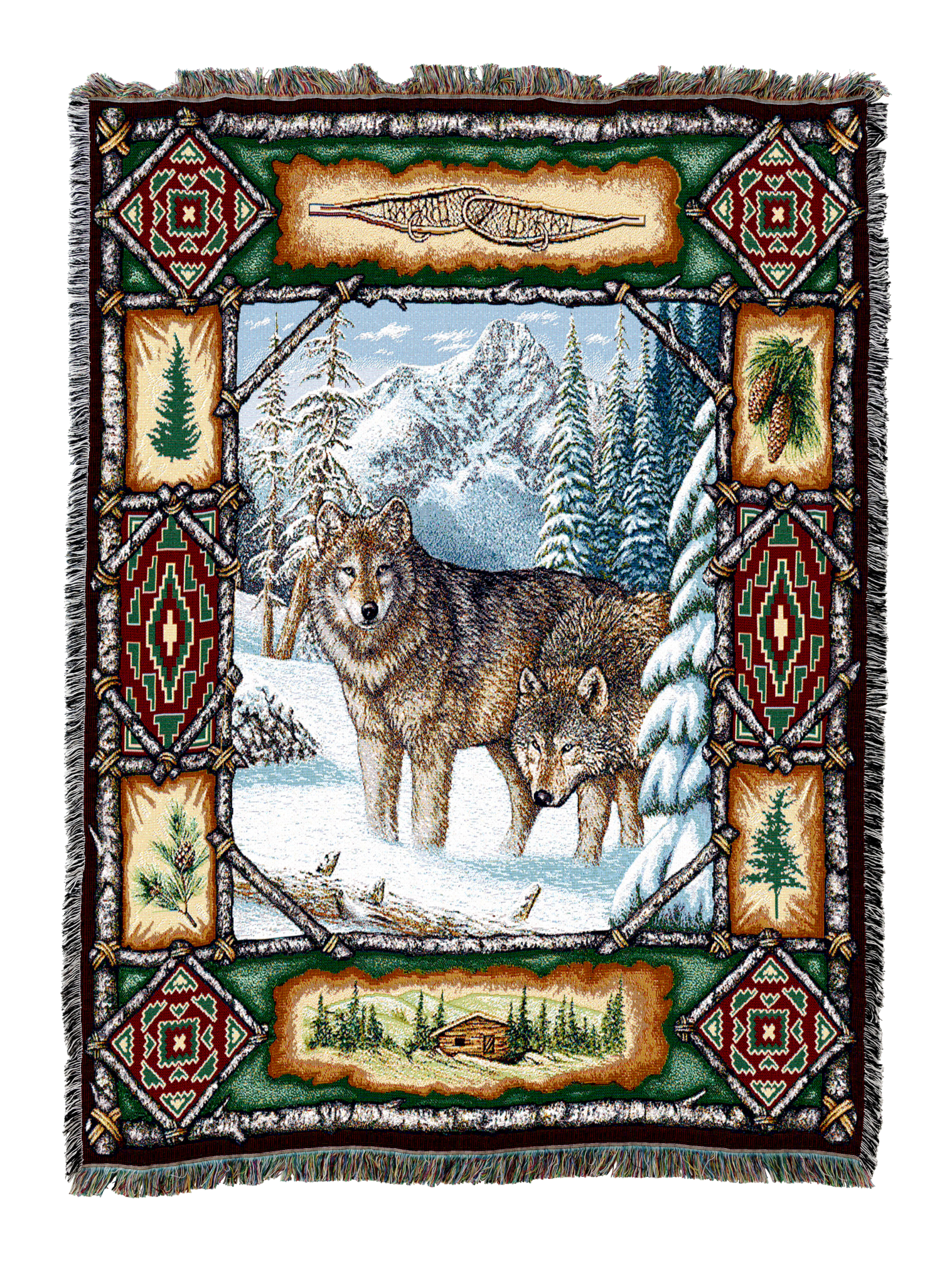 Wolf Lodge Blanket