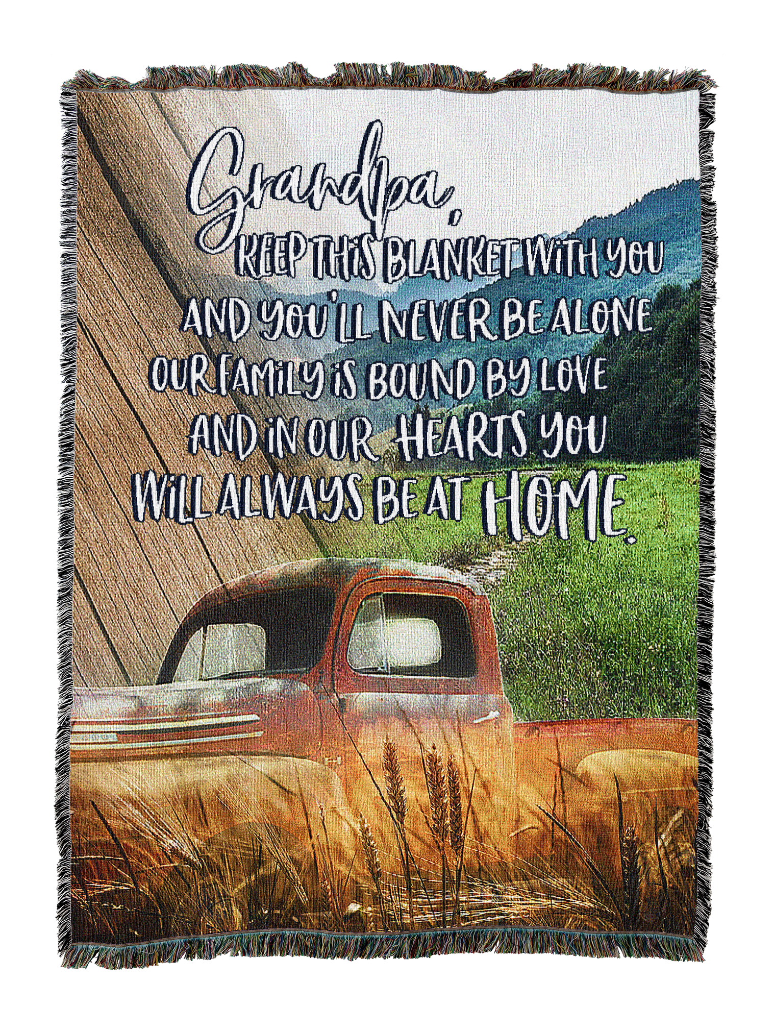 Dear Grandpa Blanket