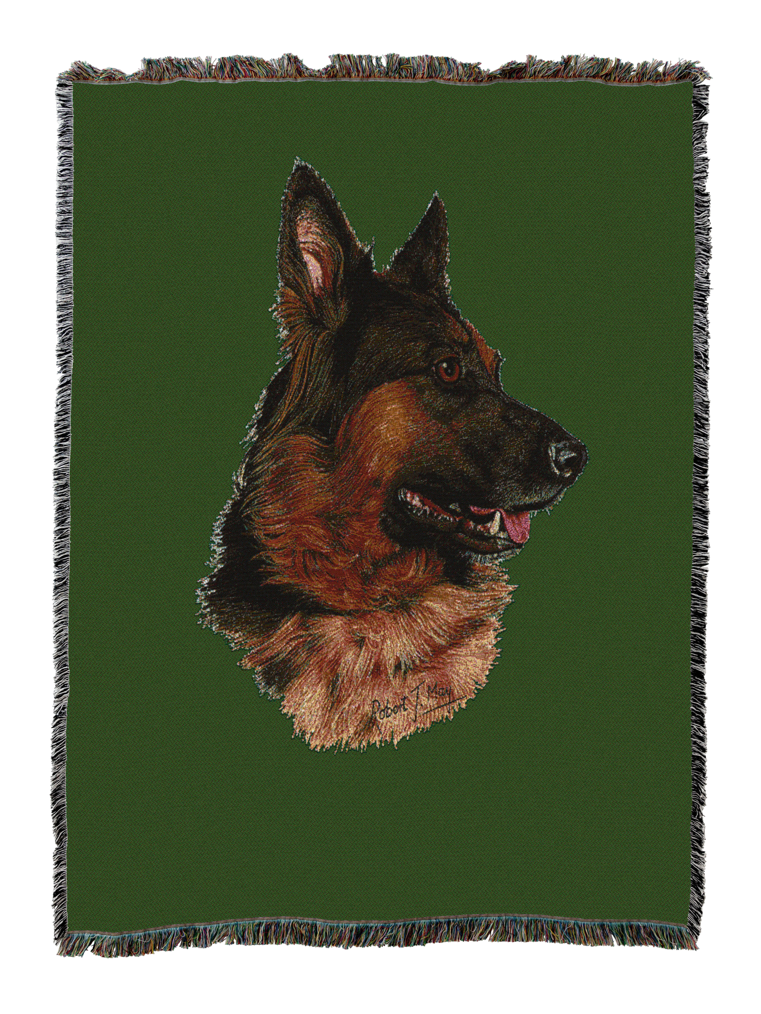 German Shepherd Blanket