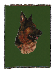 German Shepherd Blanket