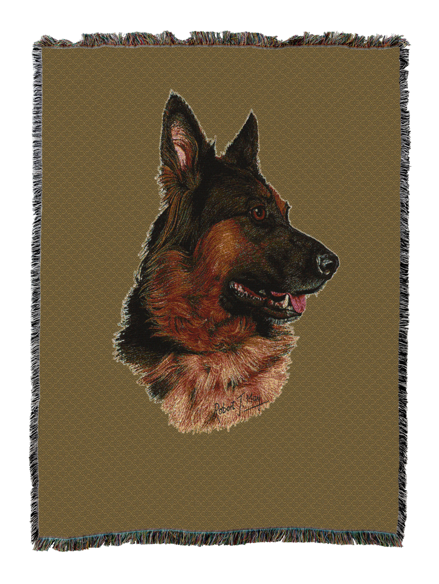 German Shepherd Blanket