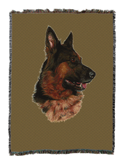 German Shepherd Blanket