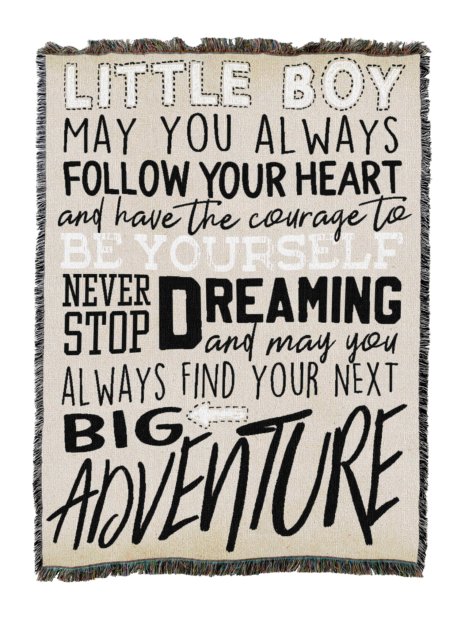 Little Boy Adventure Blanket