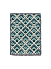 Log Cabin Window Blanket