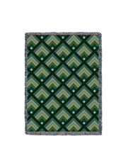 Log Cabin Window Blanket