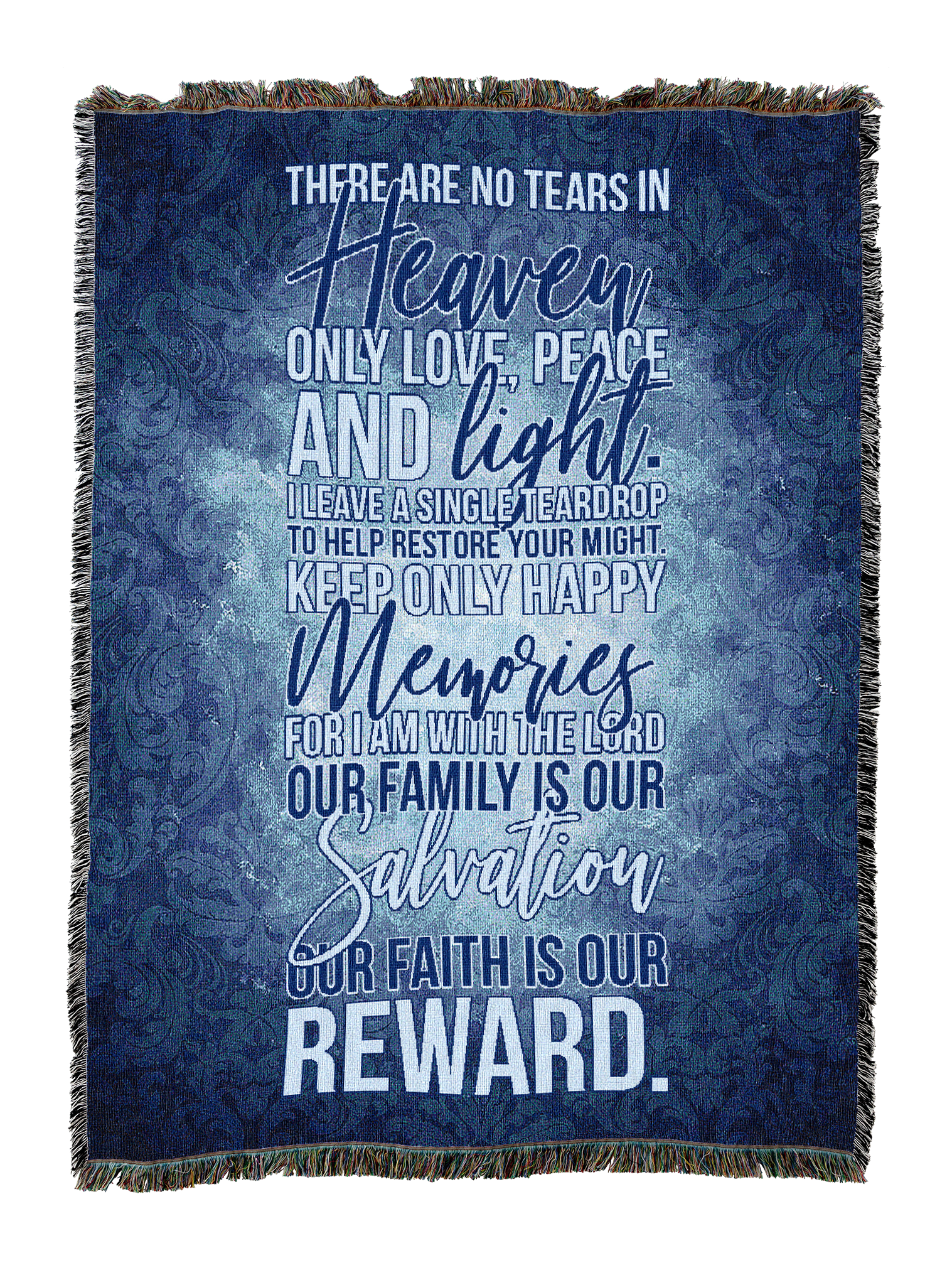 No Tears In Heaven Blanket