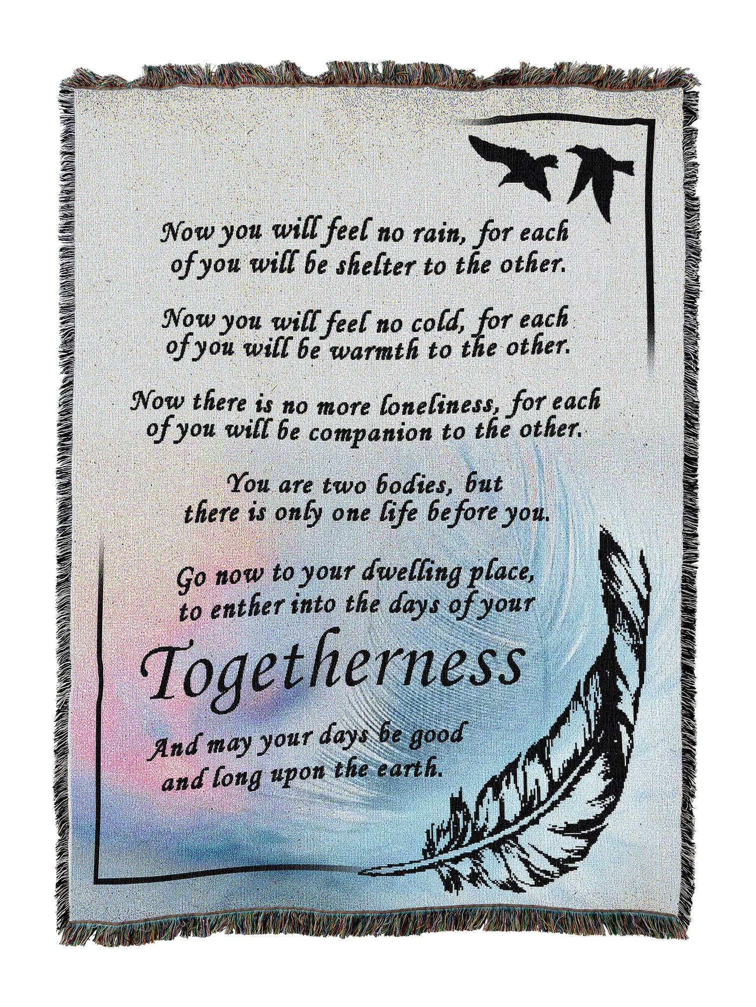 Apache Wedding Prayer Blanket