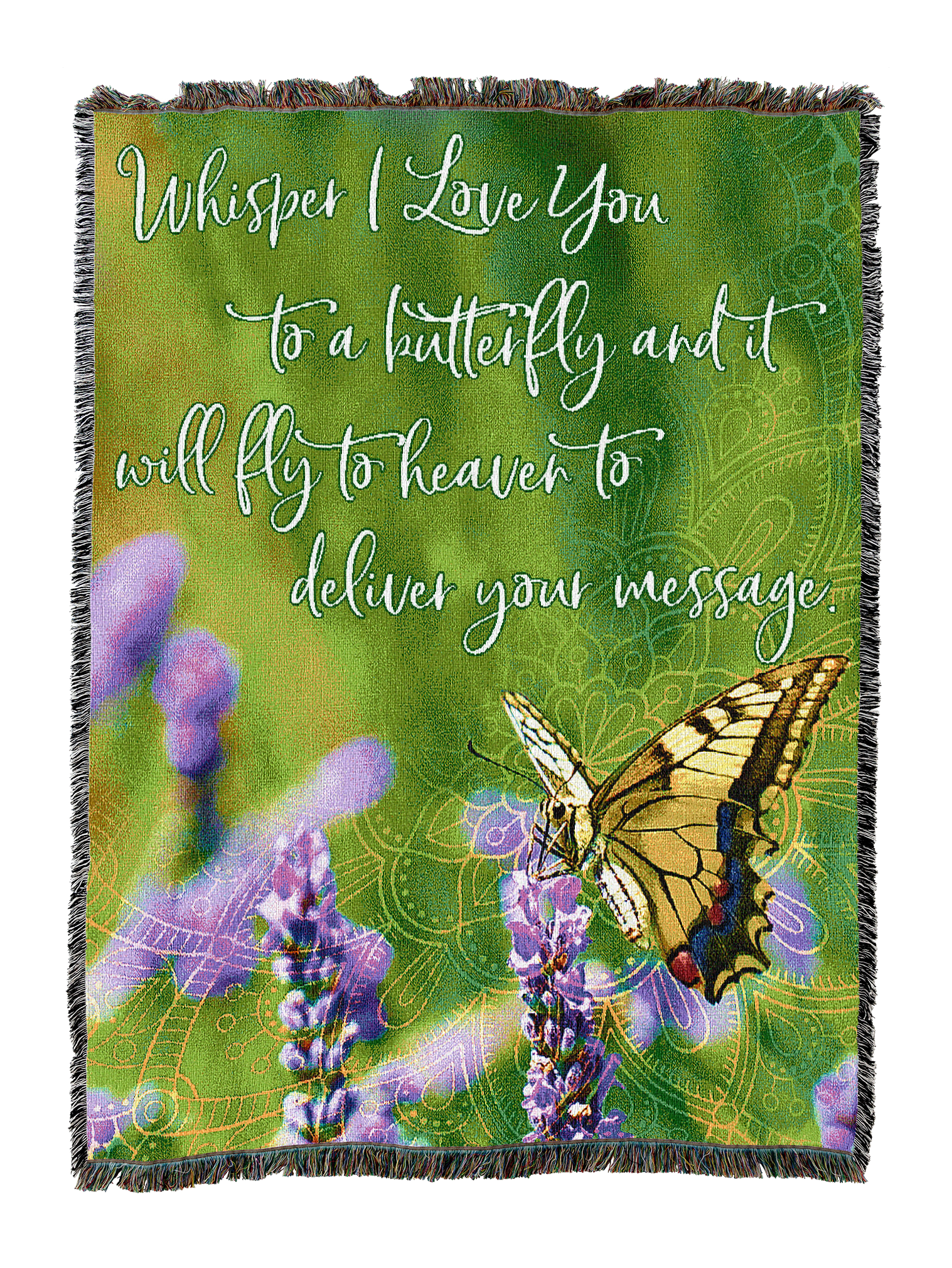 Whisper To A Butterfly Blanket