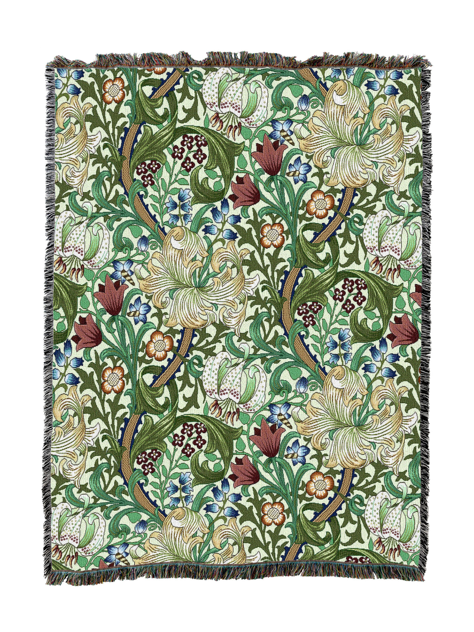 William Morris Golden Lily Blanket
