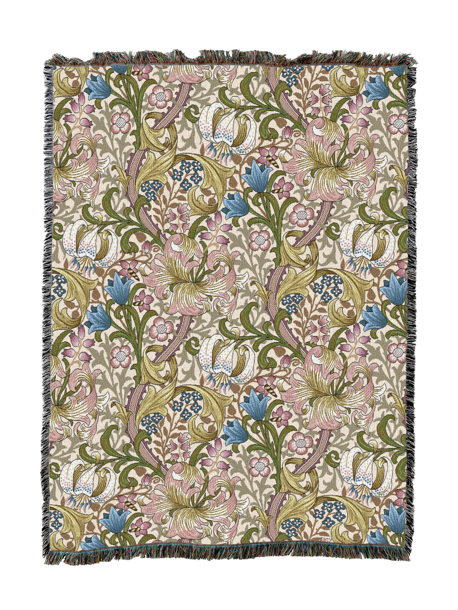 William Morris Golden Lily Pretty In Pink Blanket XL