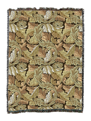William Morris Acanthus Leaves Blanket
