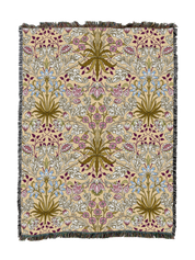 William Morris Hyacinth Mauve Blanket XL