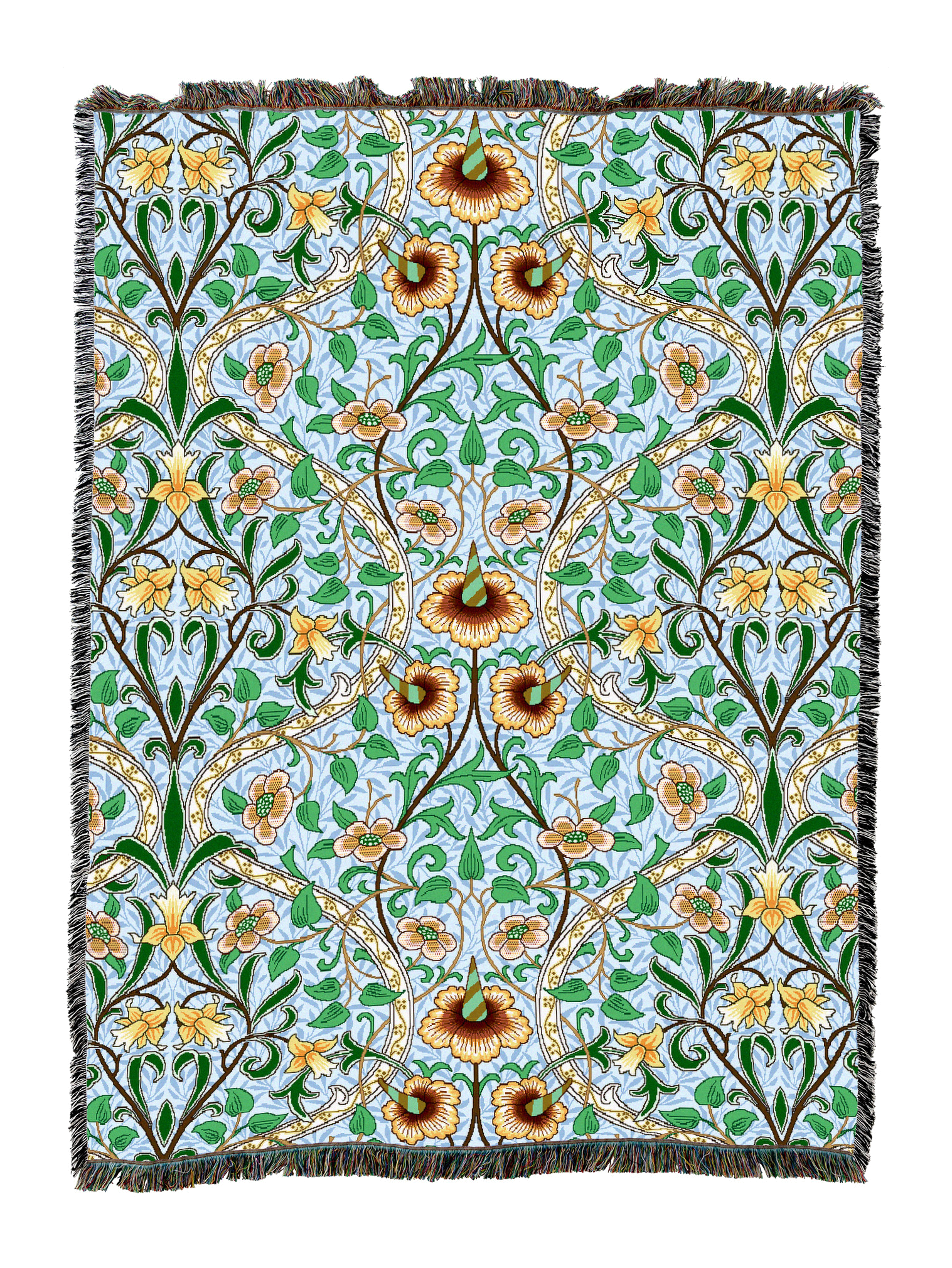 William Morris Daffodil Blanket