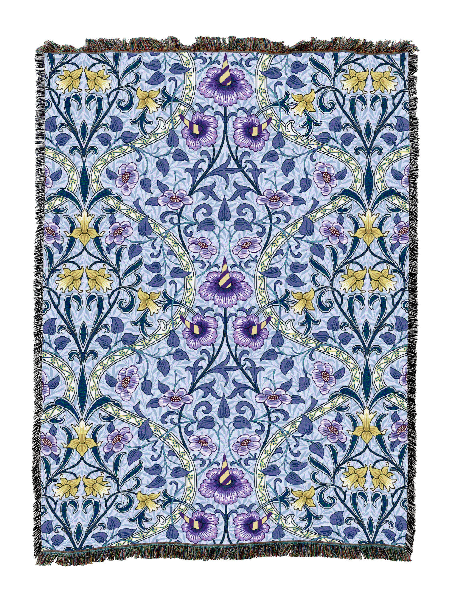 William Morris Daffodil Blanket
