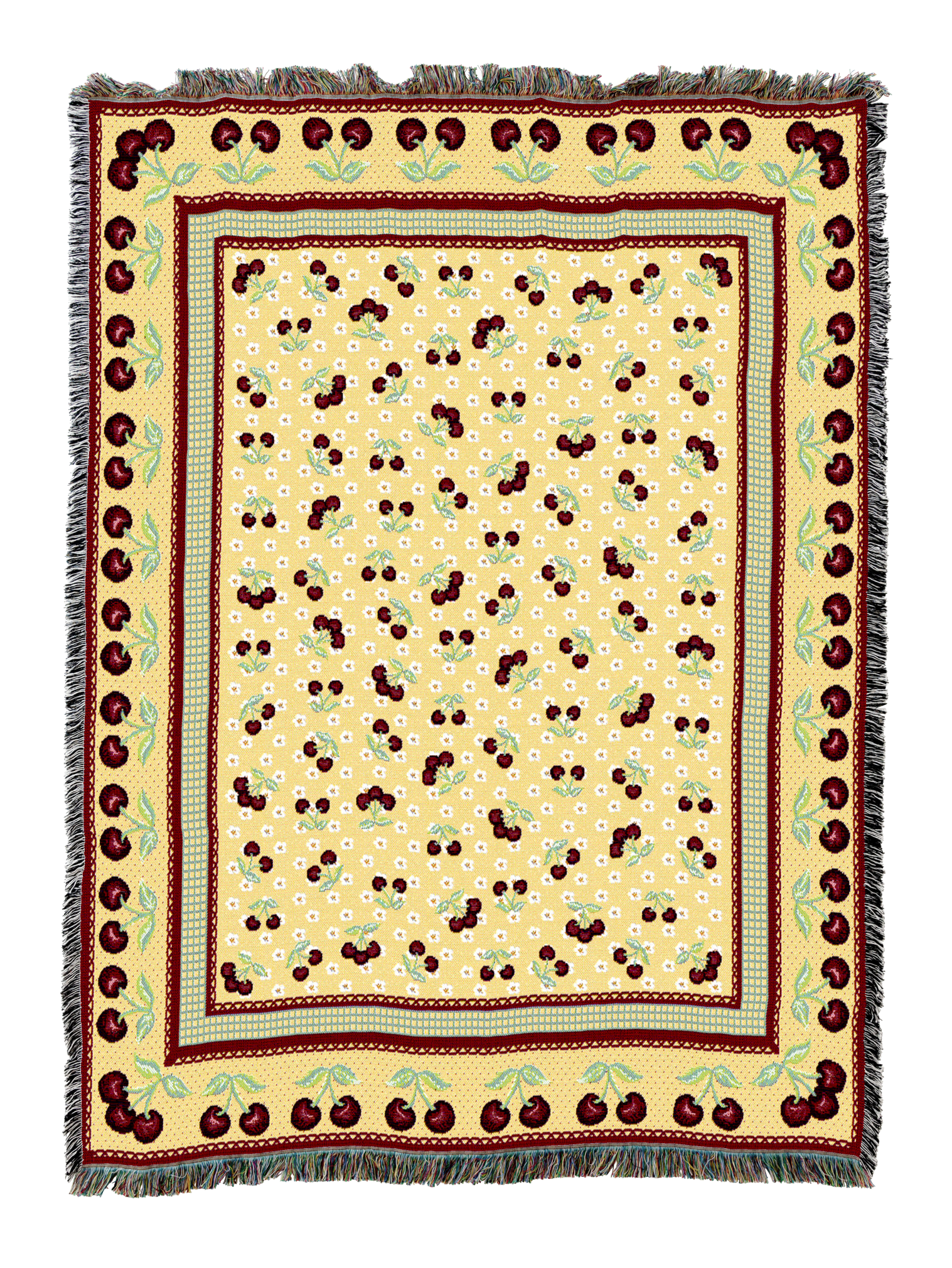 Cherries Jubilee Blanket