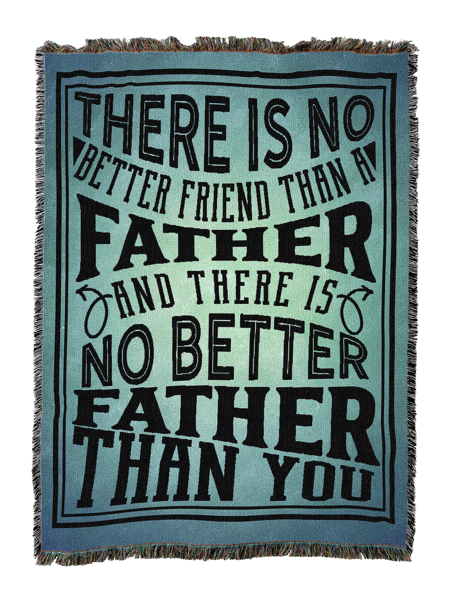 No Better Friend Father Blanket