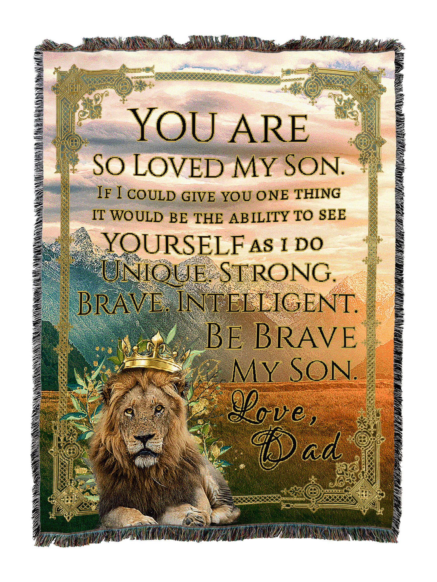 My Brave Son Blanket