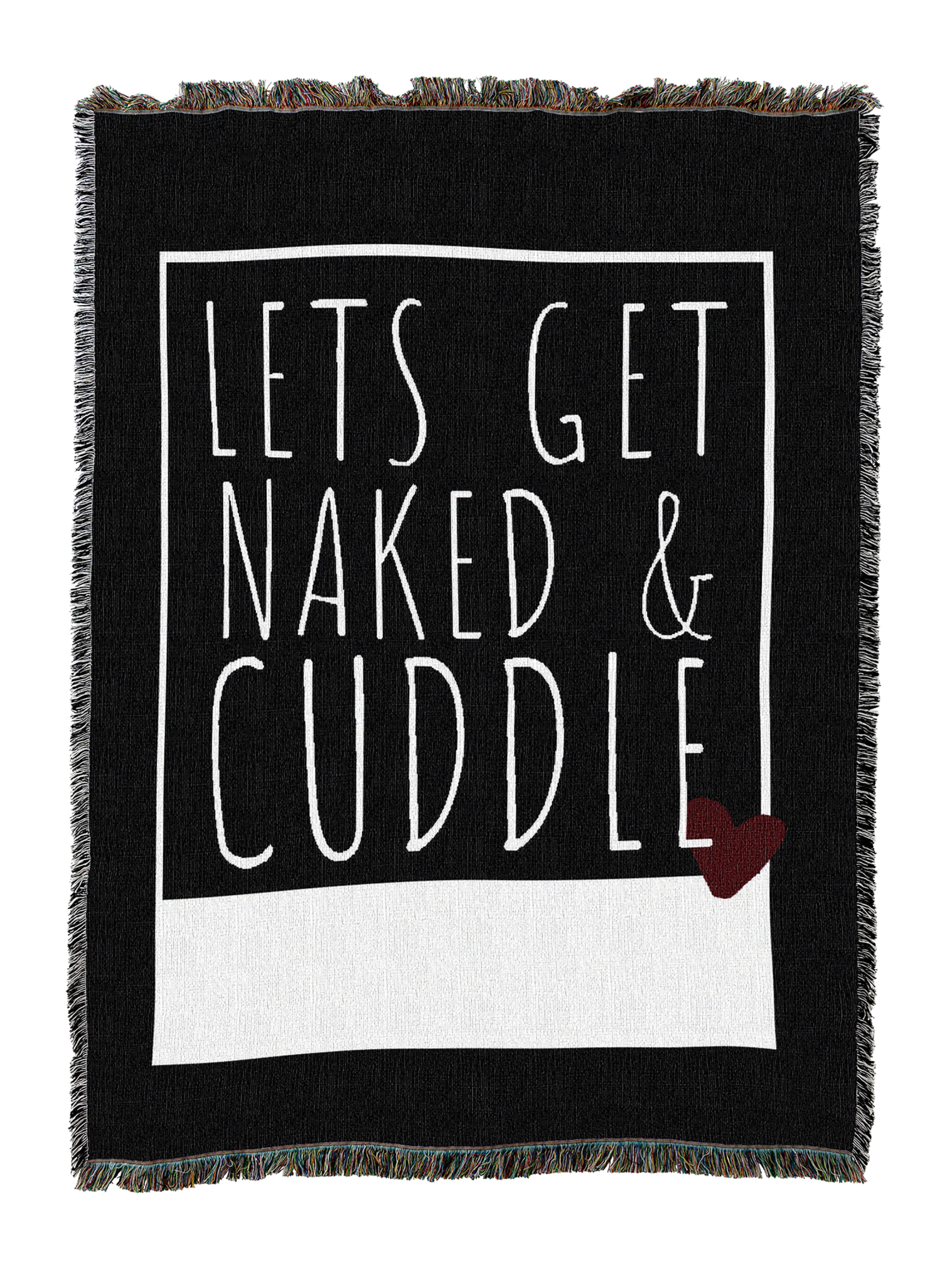 Lets Get Naked Blanket