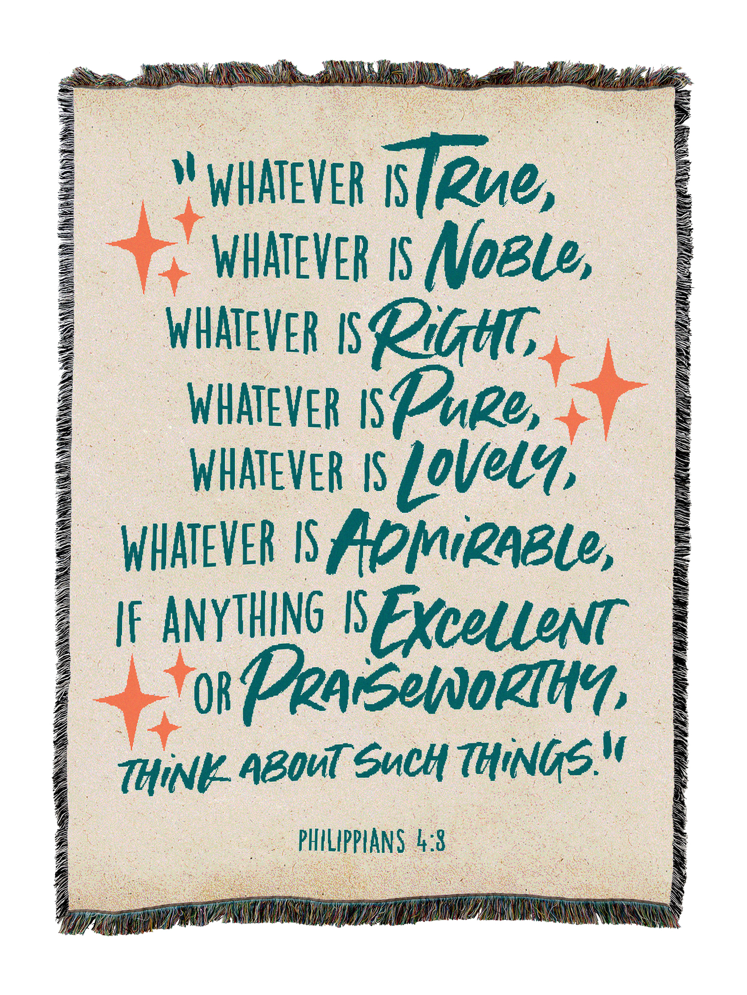 True And Noble Things Blanket