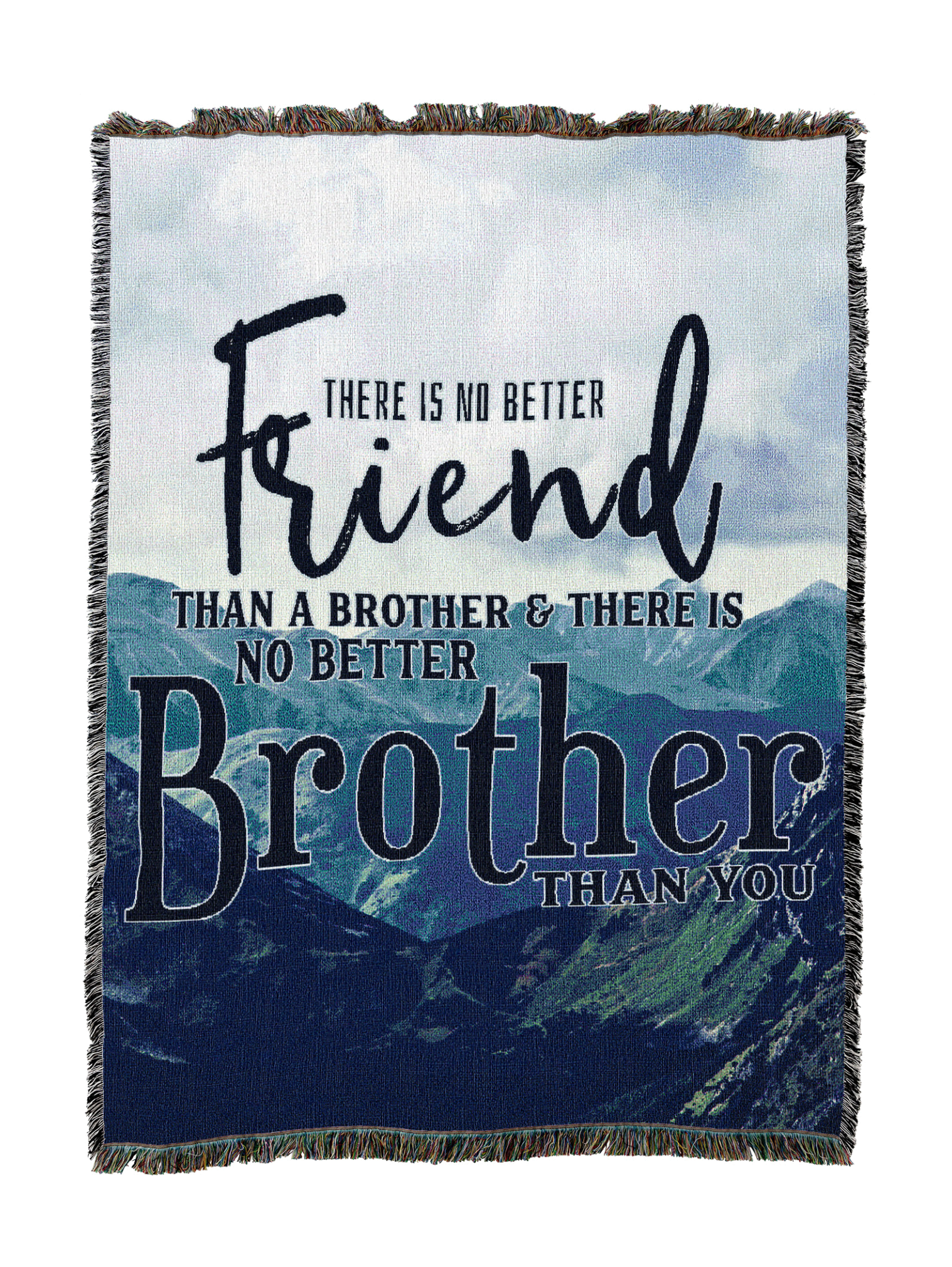 No Better Friend Brother Blanket