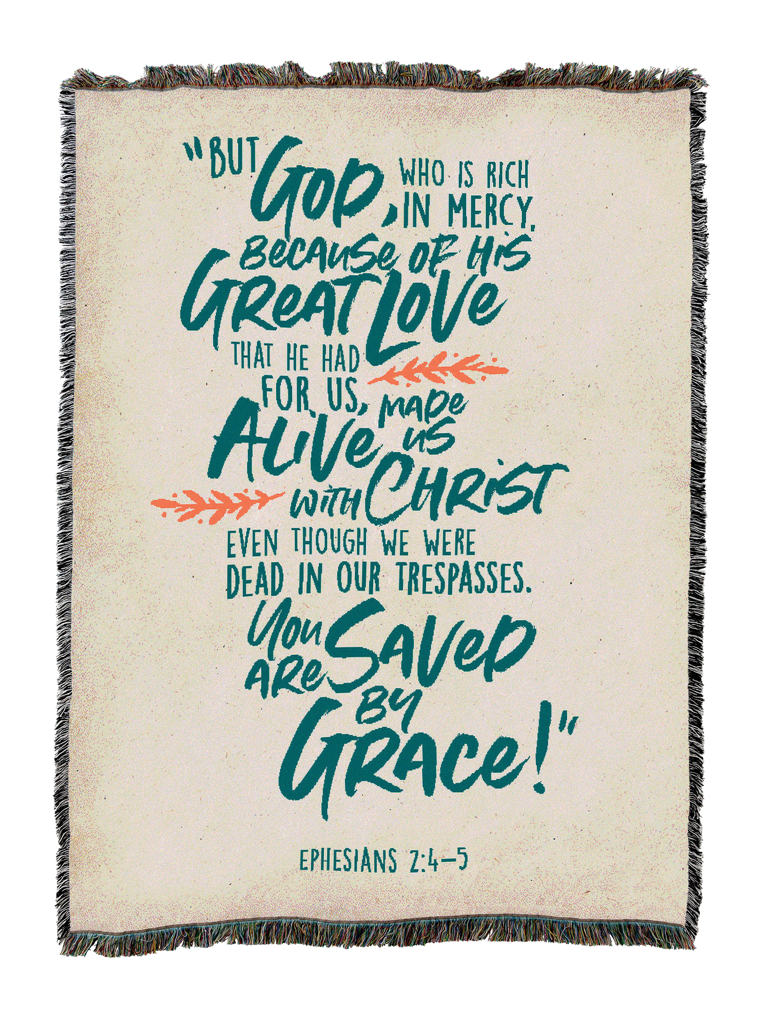 Saved By Grace Blanket