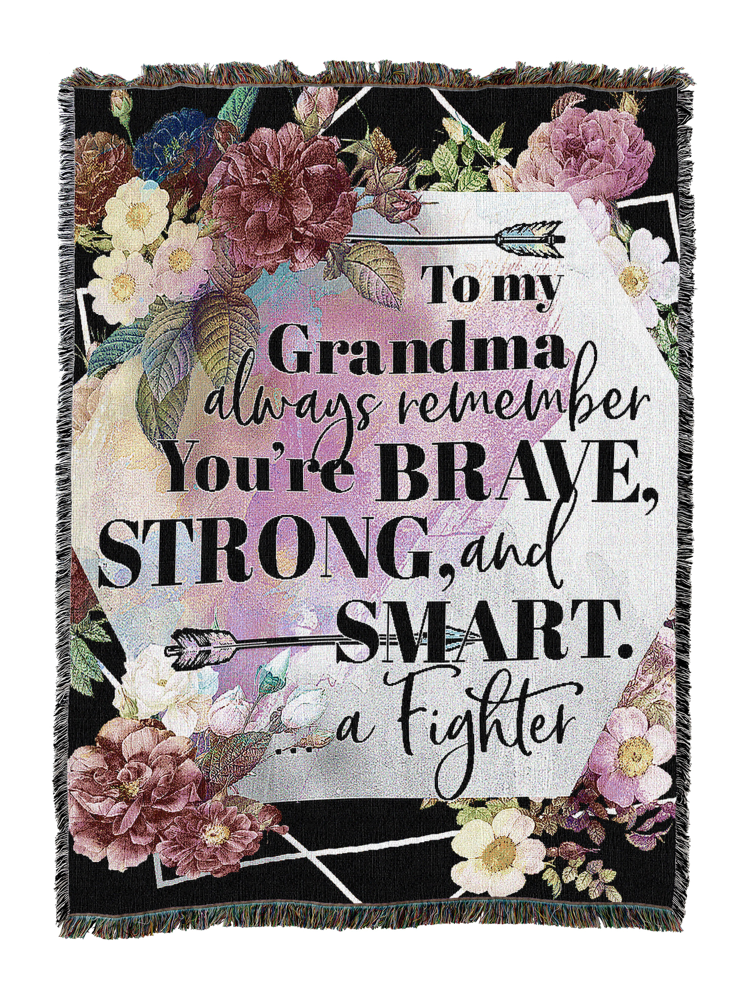 Warrior Grandma Blanket