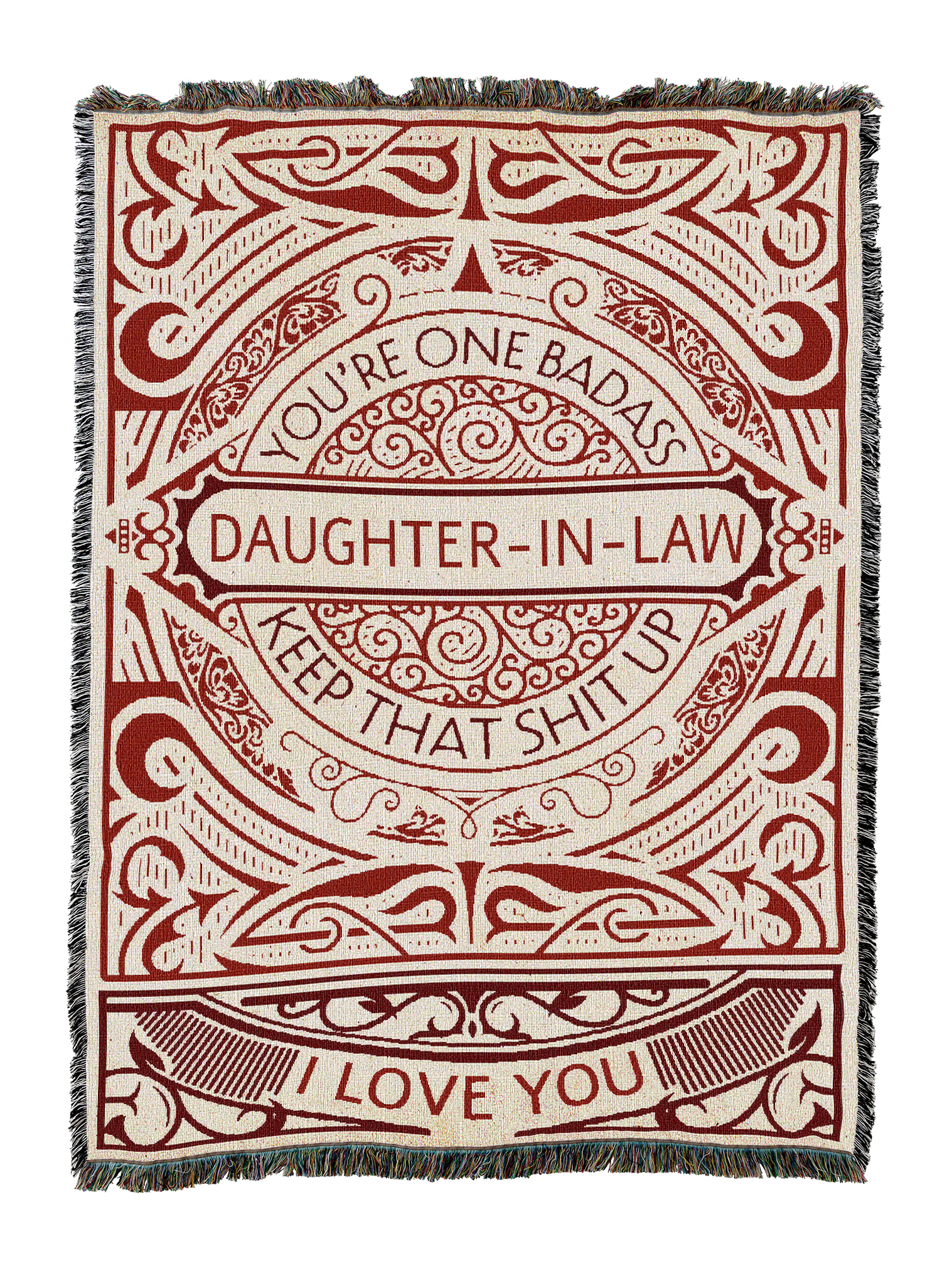 Badass Daughter-In-Law Blanket