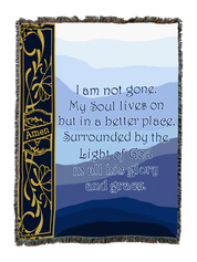 I Am Not Gone Blues Blanket