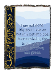 I Am Not Gone Blues Blanket