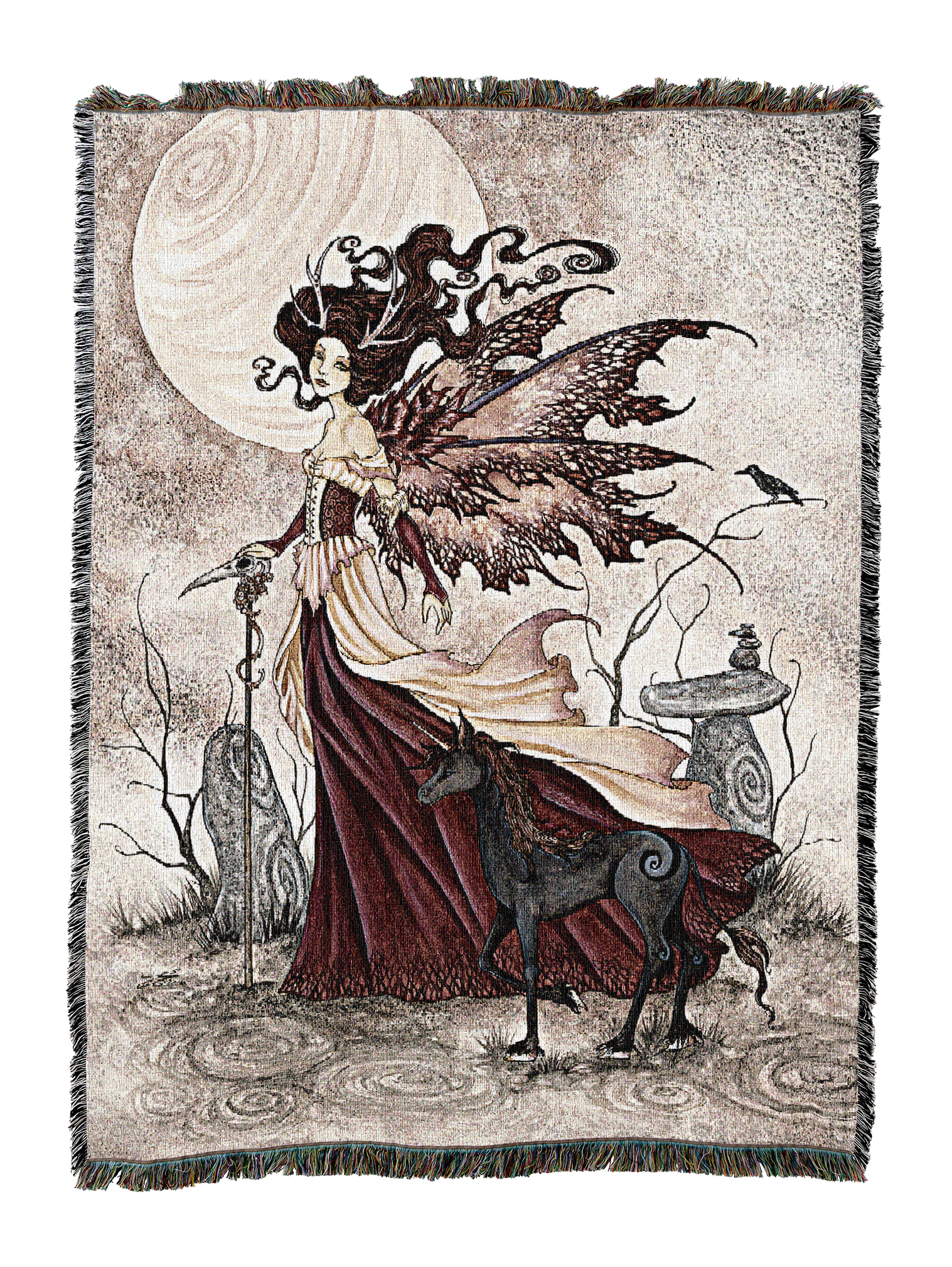 The Red Queen Blanket