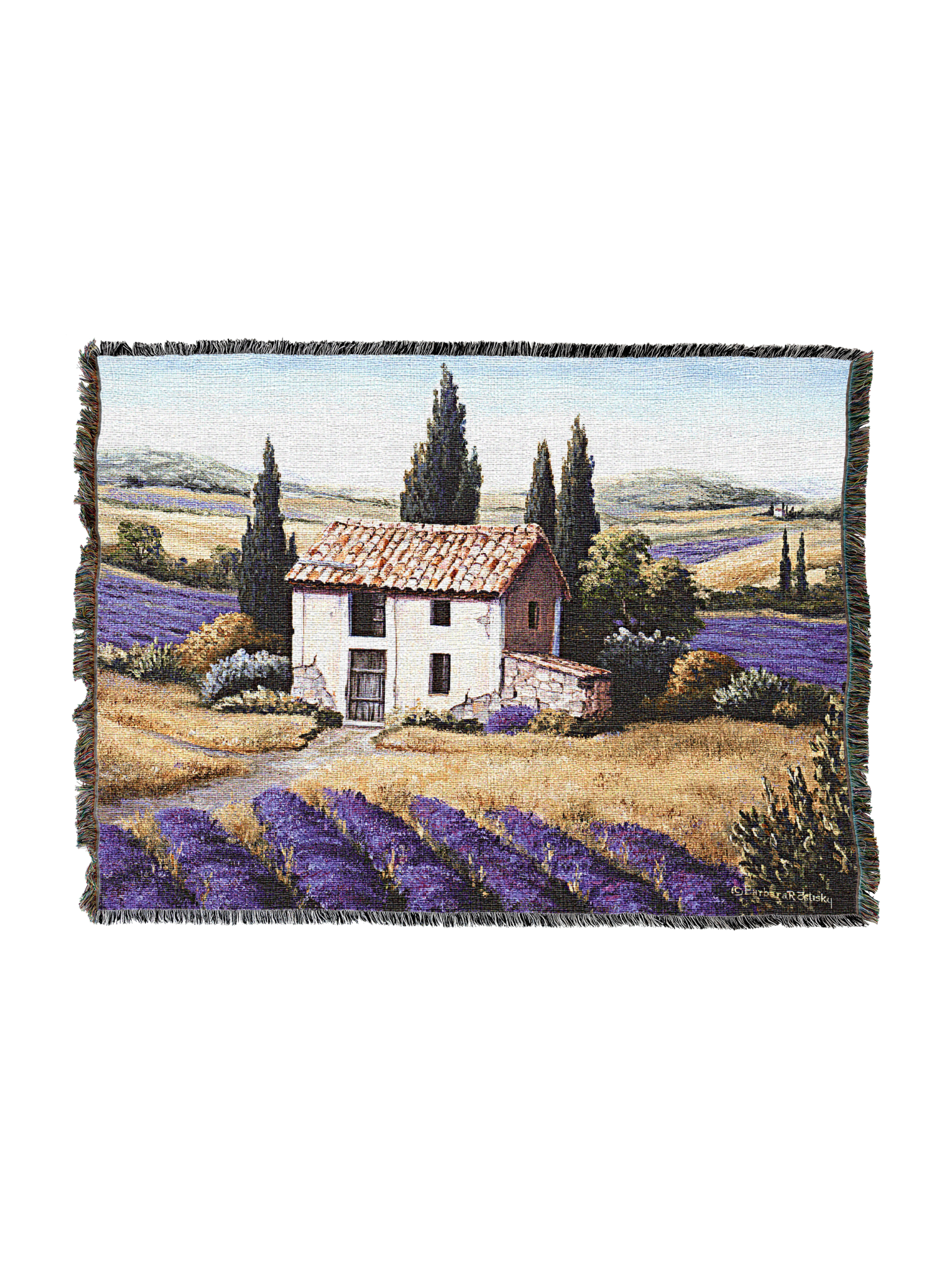 Lavender Near Grasse Blanket