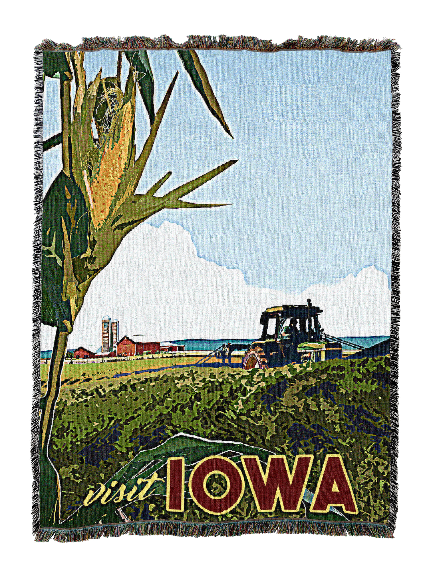 Iowa Poster Blanket