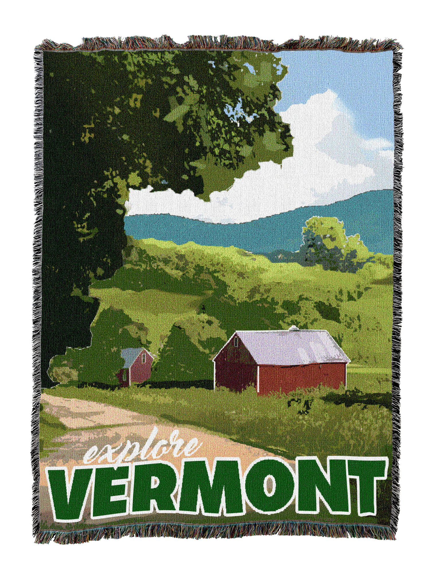 Vermont Poster Blanket