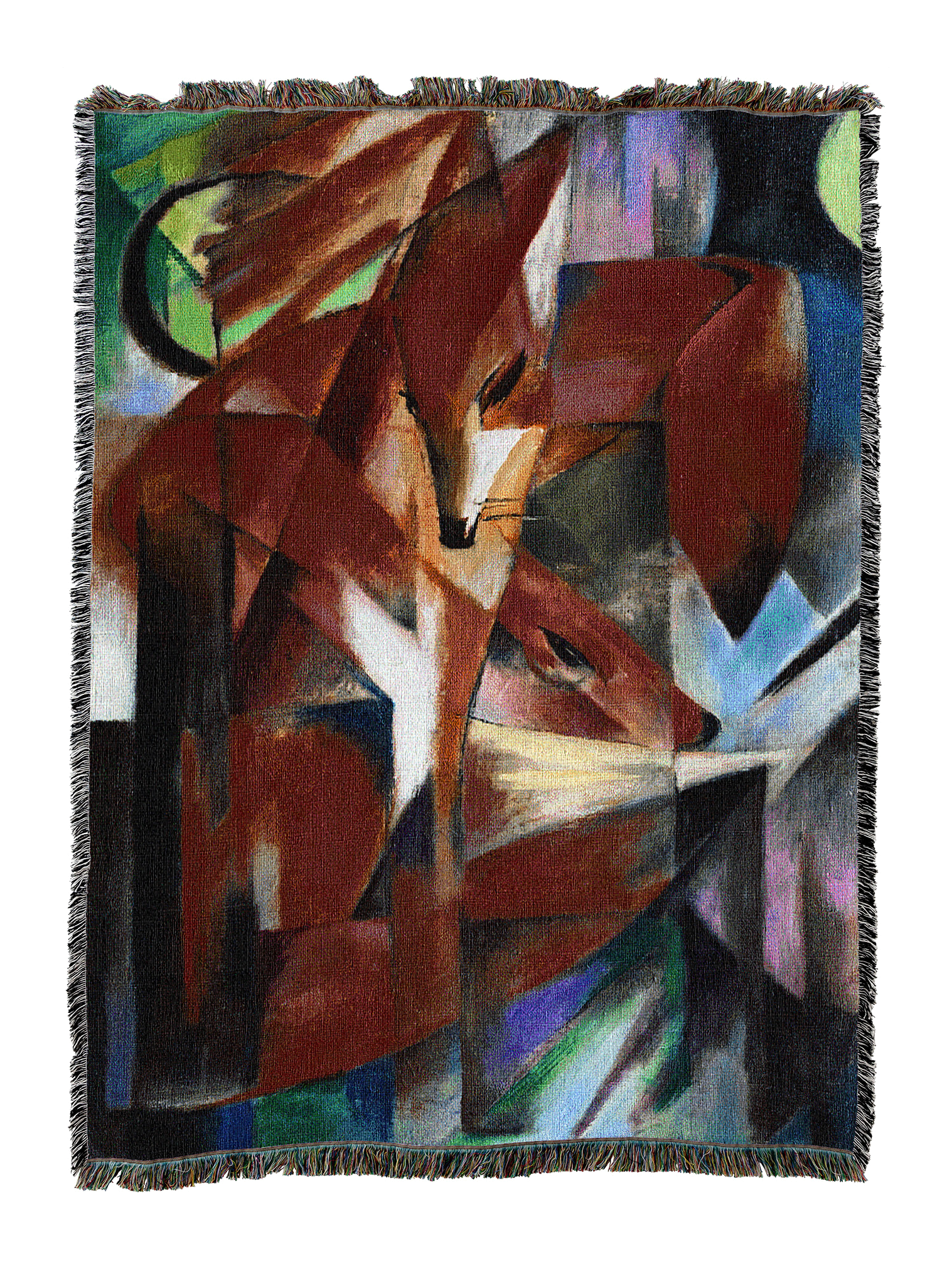 Franz Marcs The Foxes Blanket