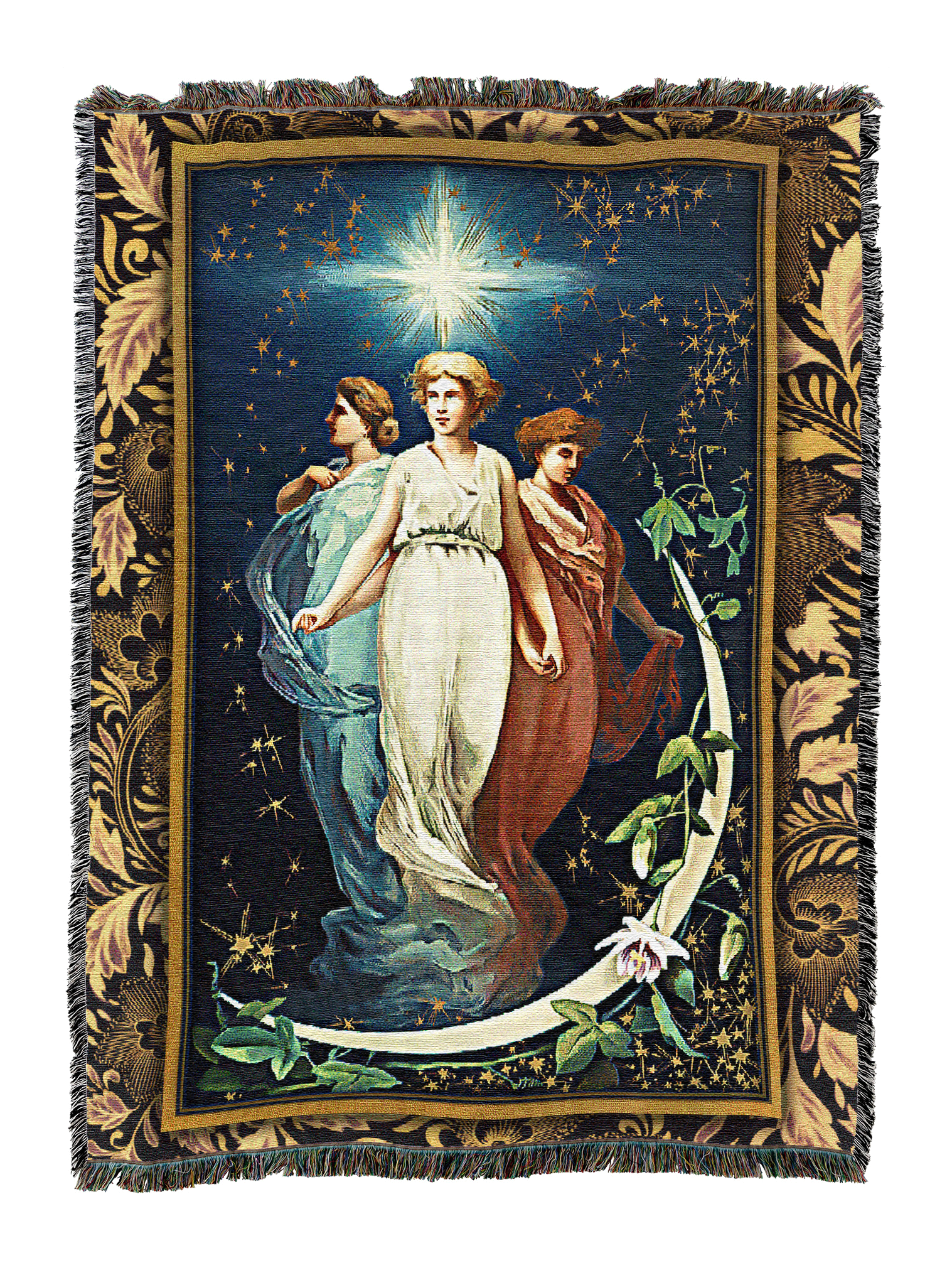 The Moon And Stars Blanket