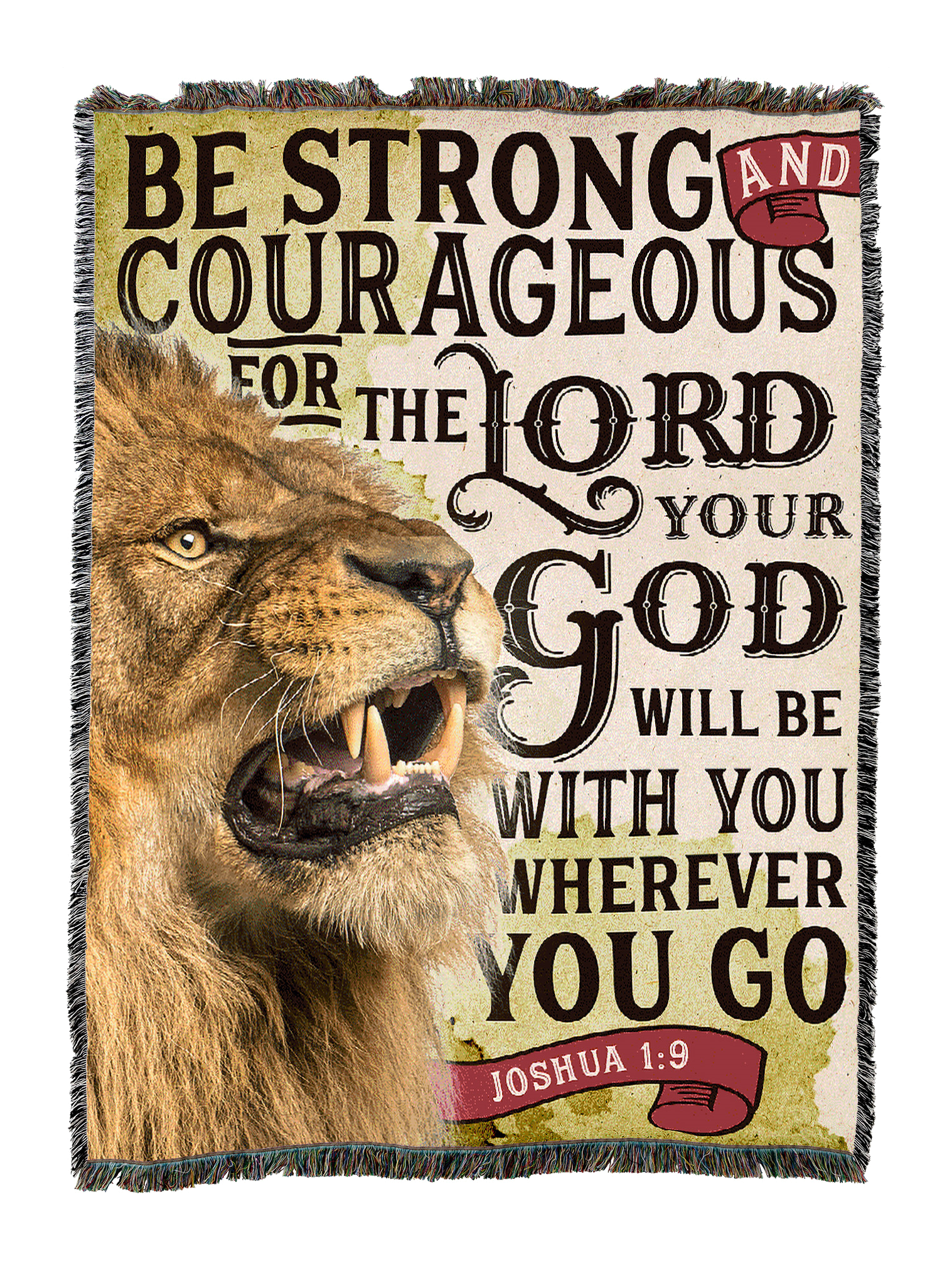 Be Courageous Blanket