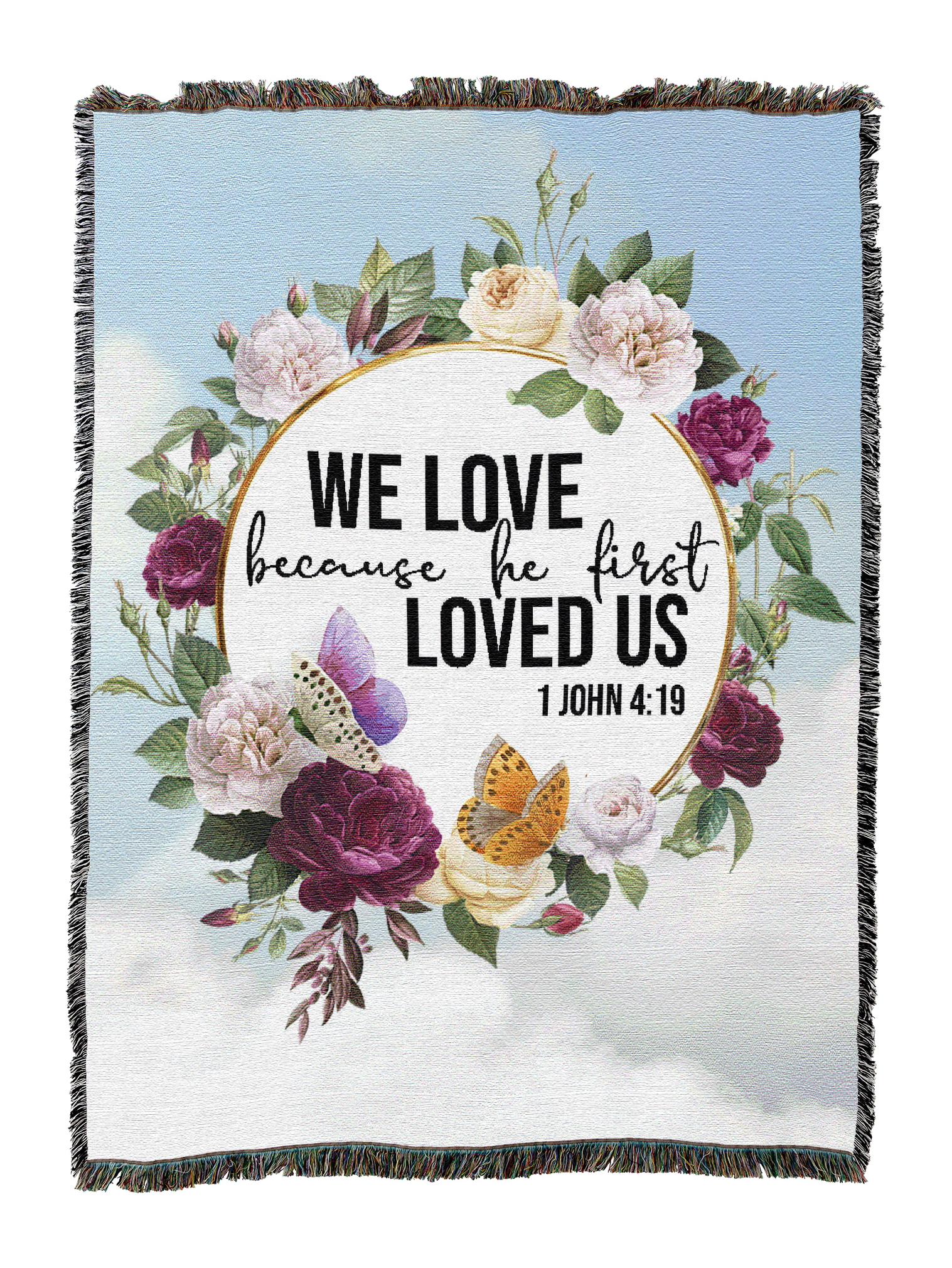 John 4-19 Clouds Blanket