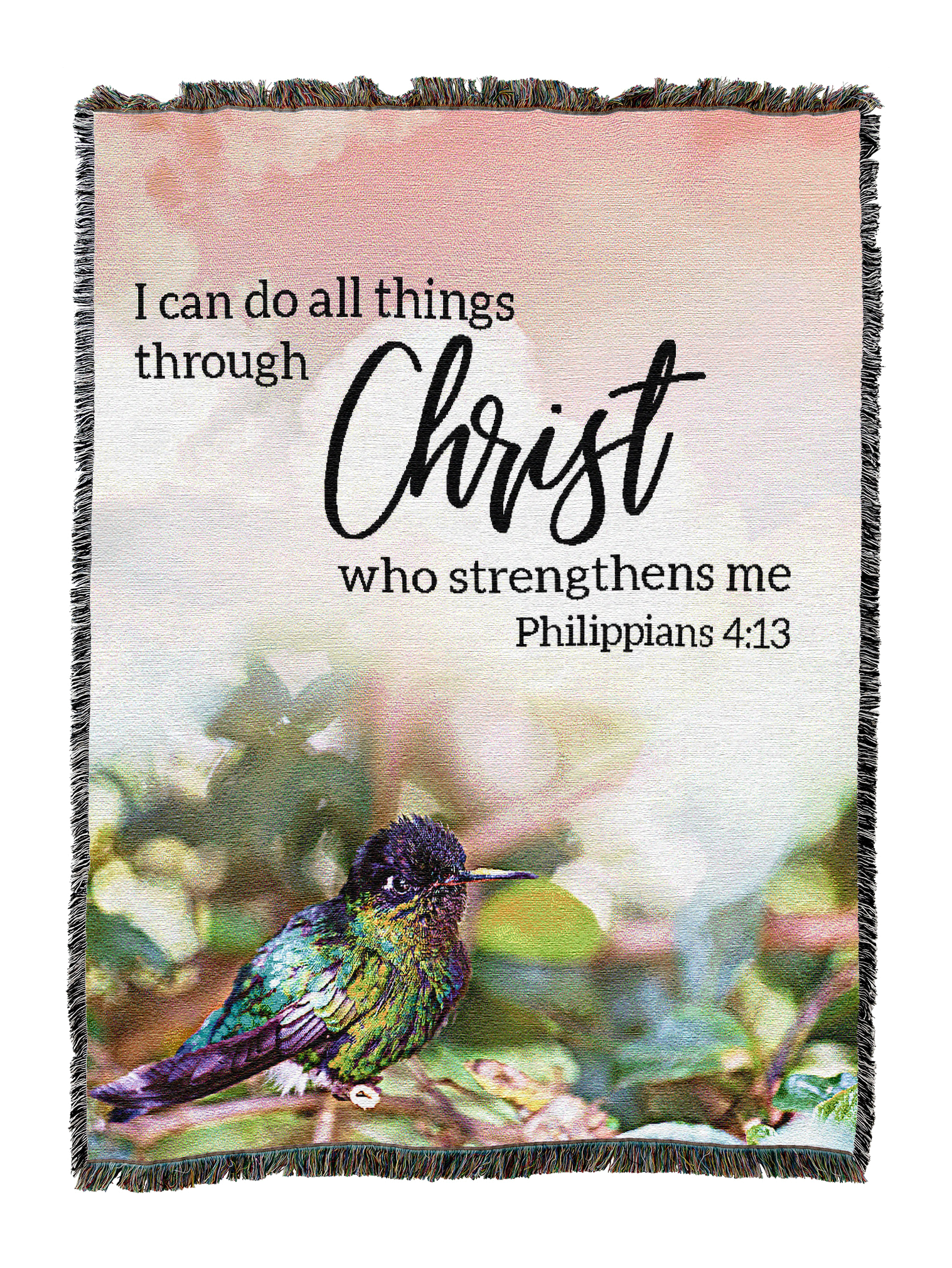 Philippians 4-13 Blanket