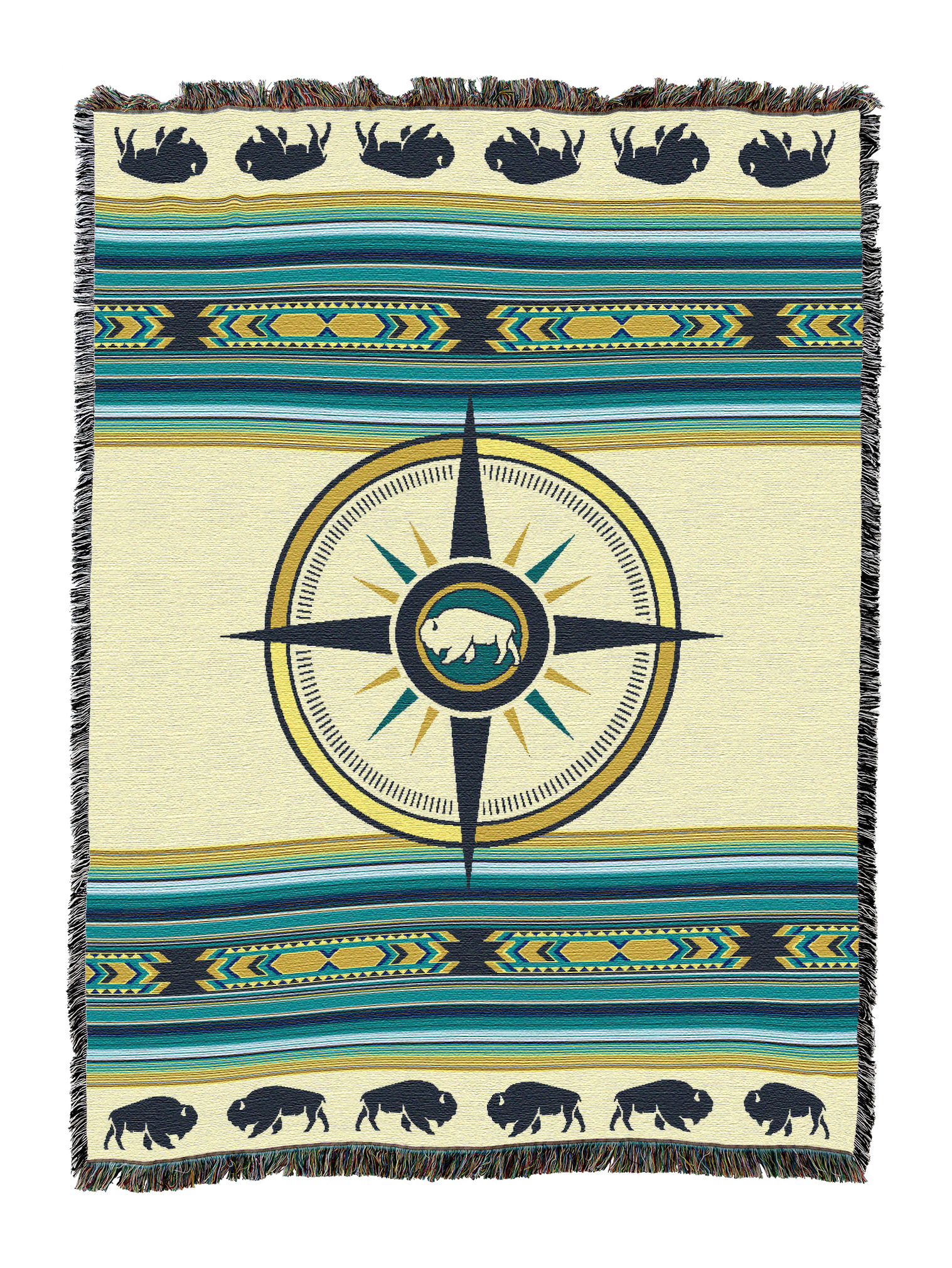 Call Of The Wild West Lakes Blanket