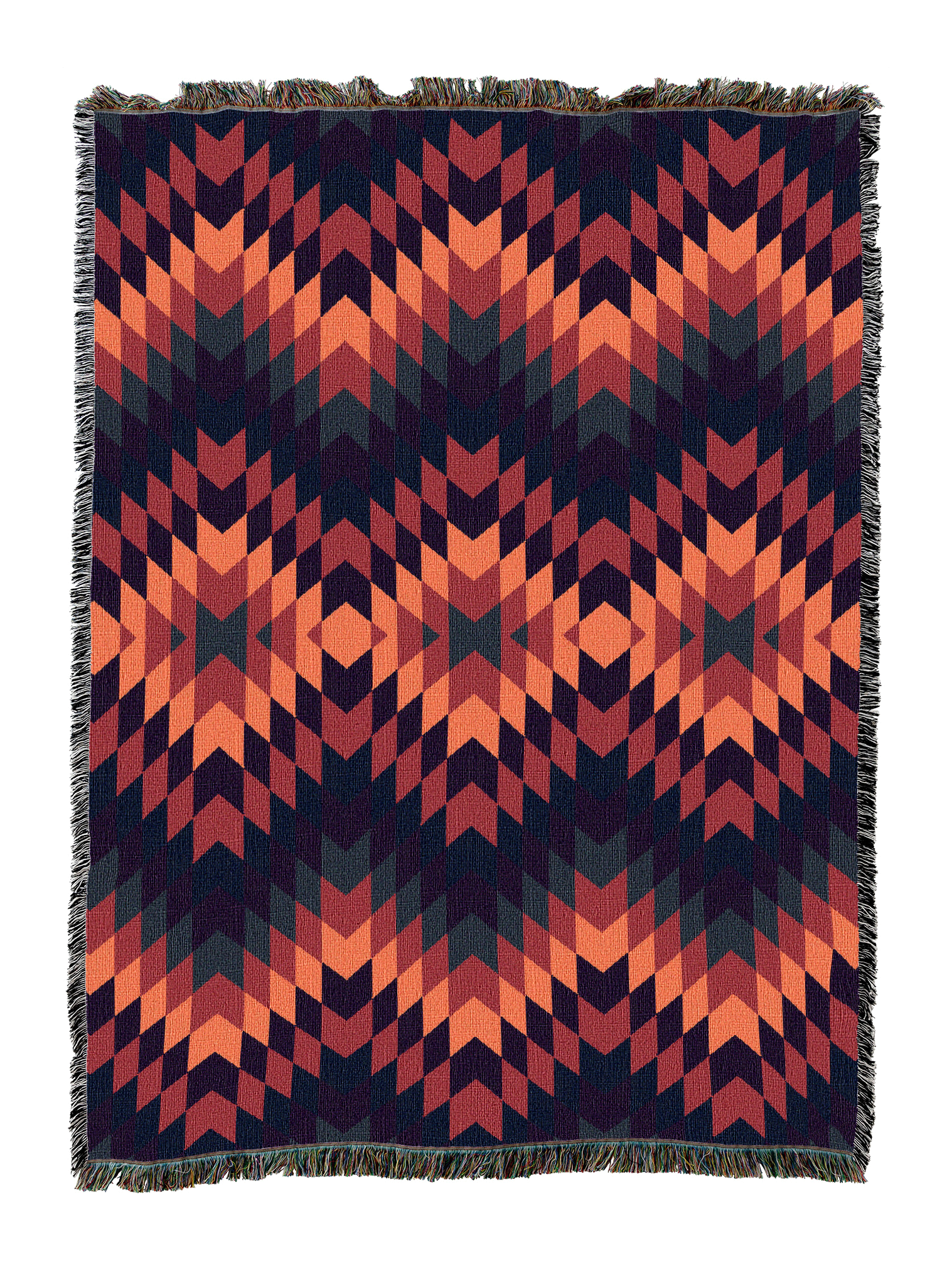 Sunset Desert Western Blanket