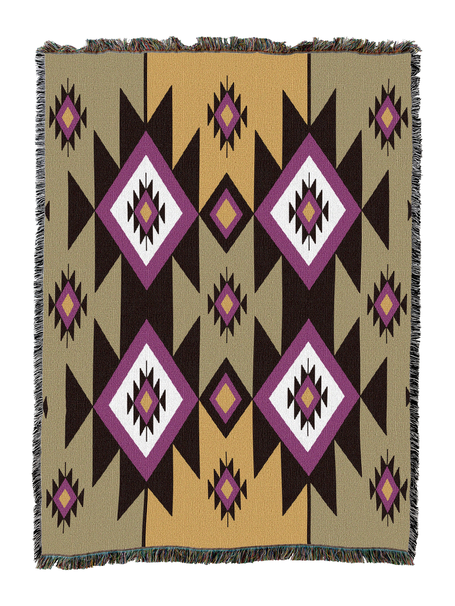 Spike Flower Blanket