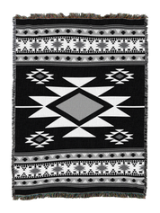 Ski Lodge White Blanket