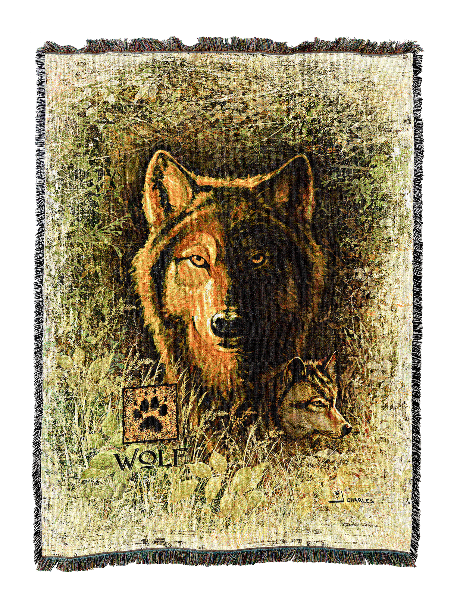 Mayrich Wolf Blanket