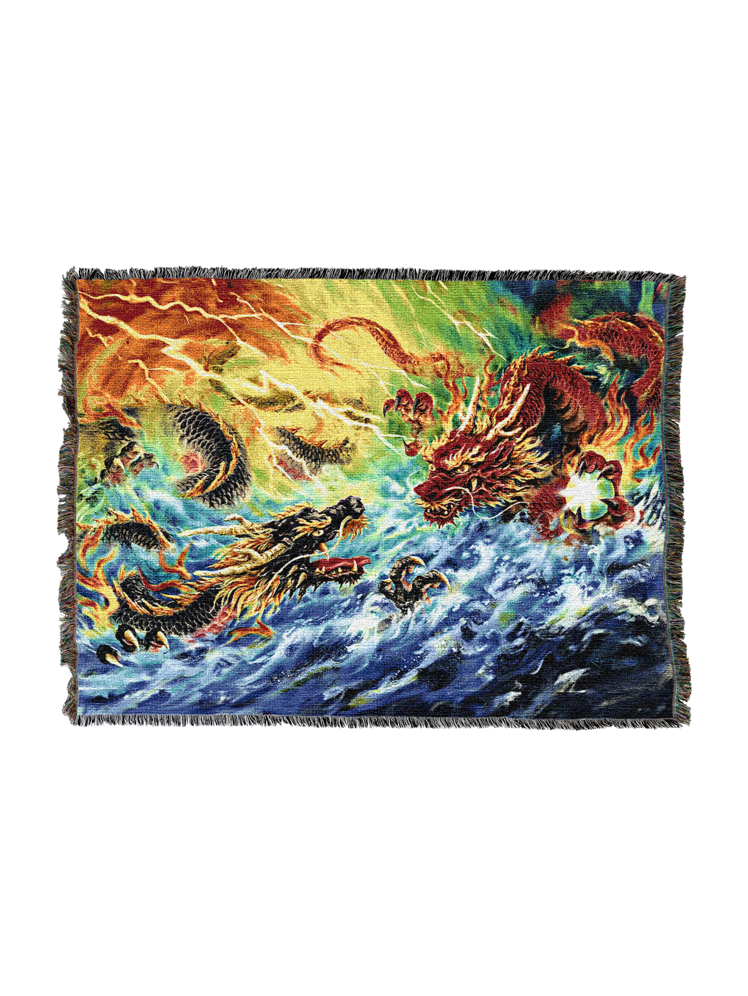 Encountering Dragons Blanket