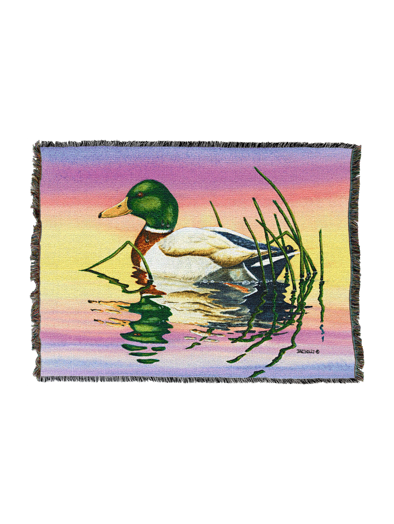 Evening Mallard Blanket