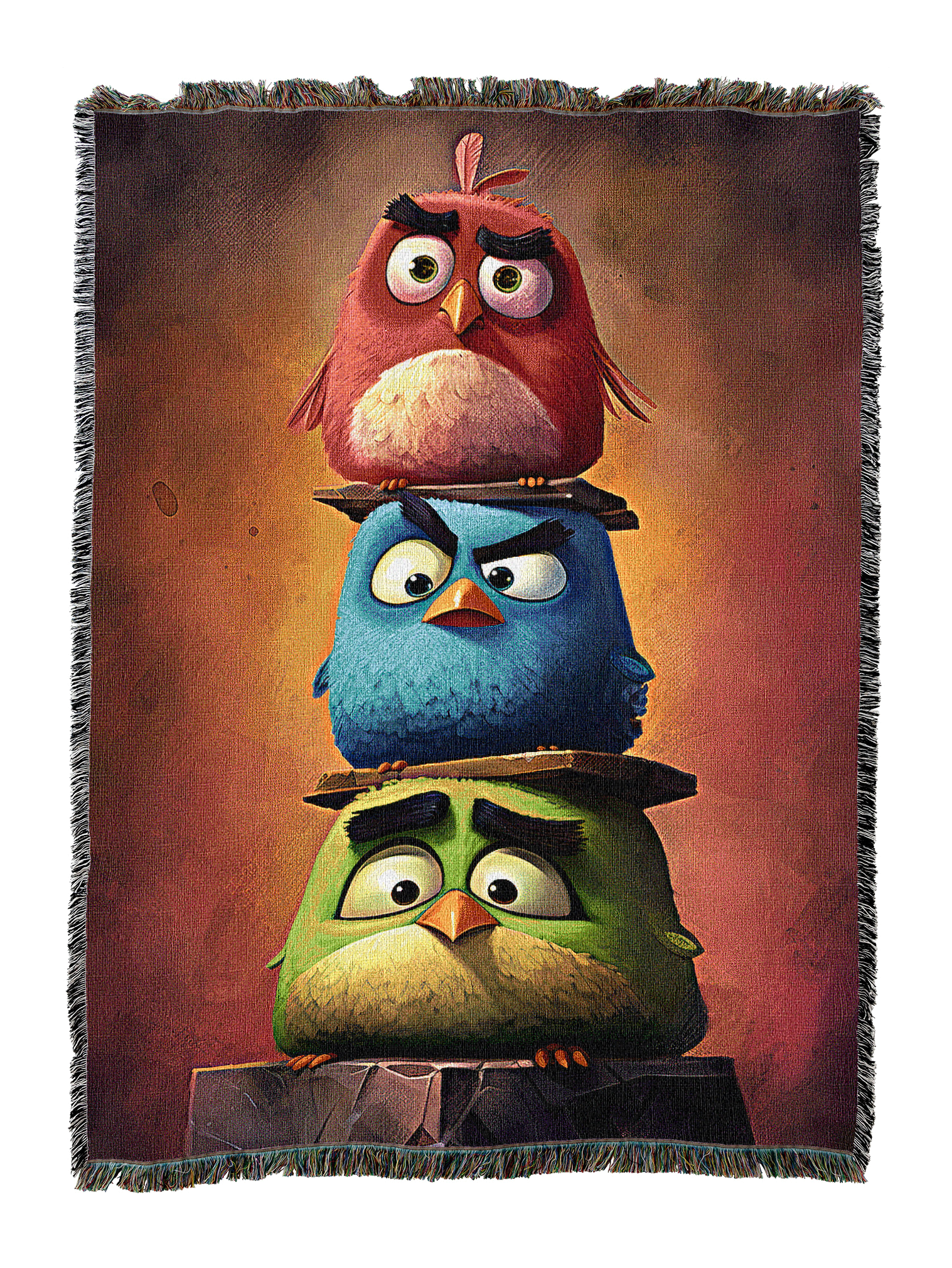 Raging Birds Blanket