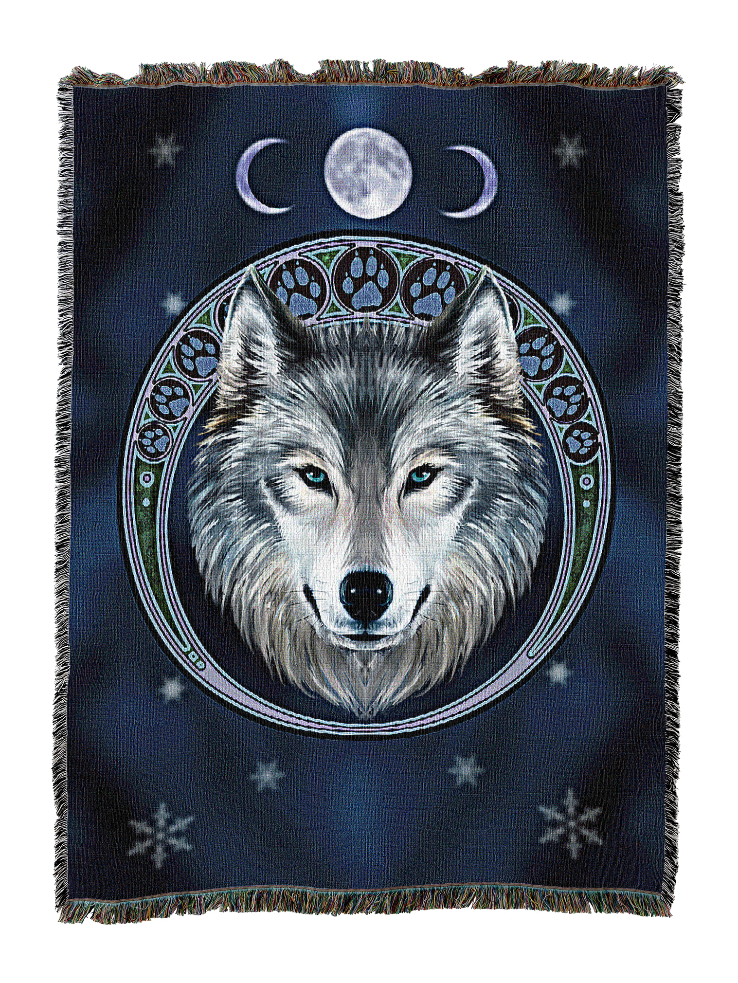 Lunar Wolf Blanket