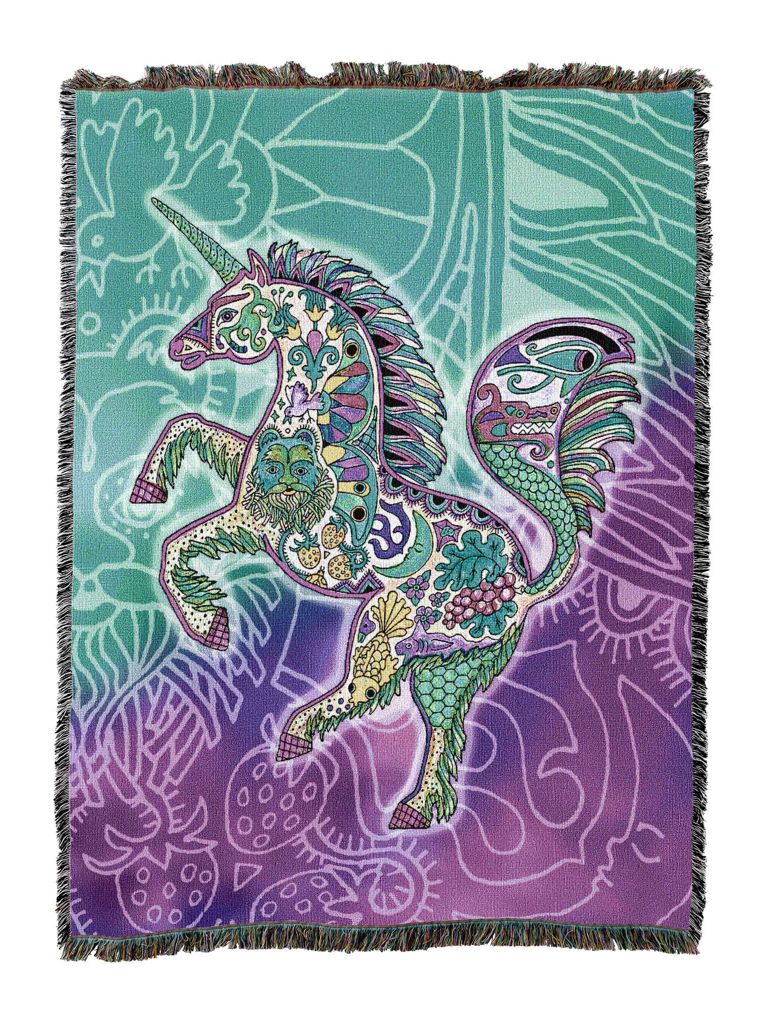 Unicorn Totem Blanket 2