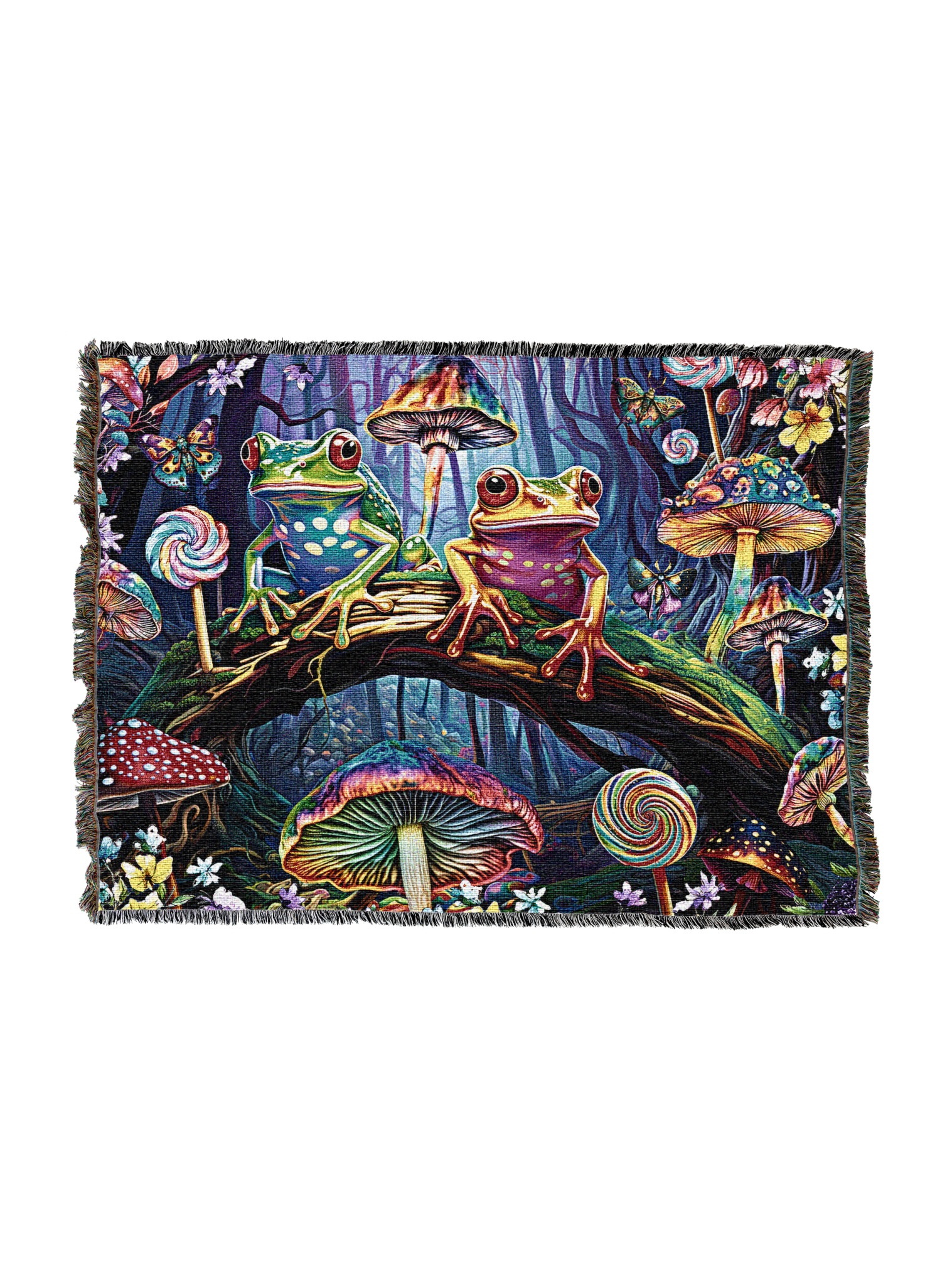 Fantasmic Frog Blanket